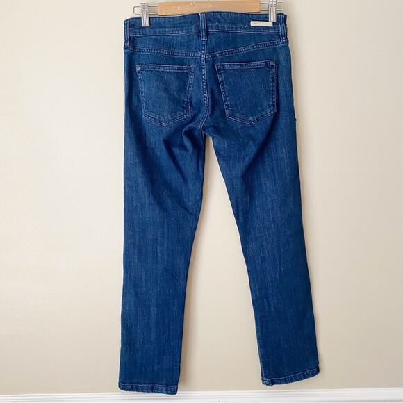 Pilcro & The Letterpress | Slim Boyfriend Sequin Patch Jeans Size 24 Petite - Picture 5 of 8